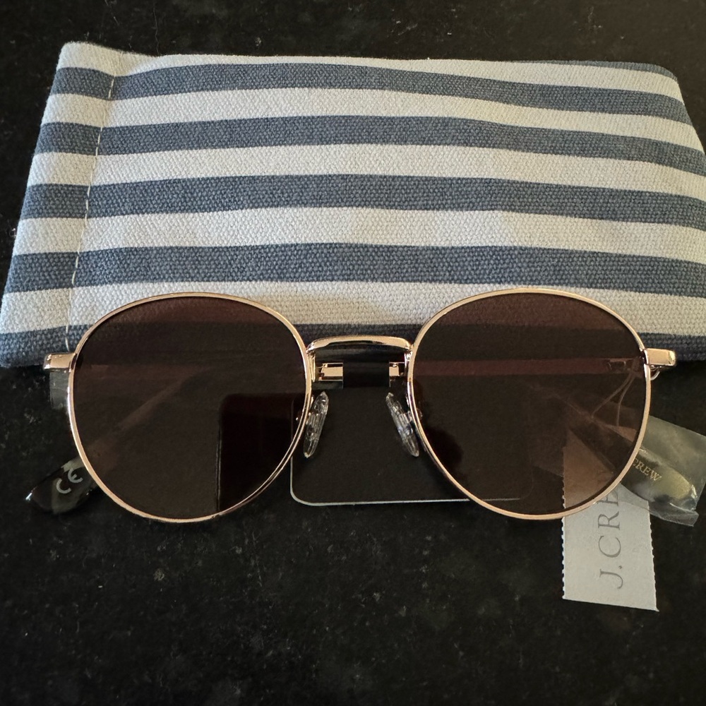 J. Crew Brown Sunglasses Vintage-Inspired Design